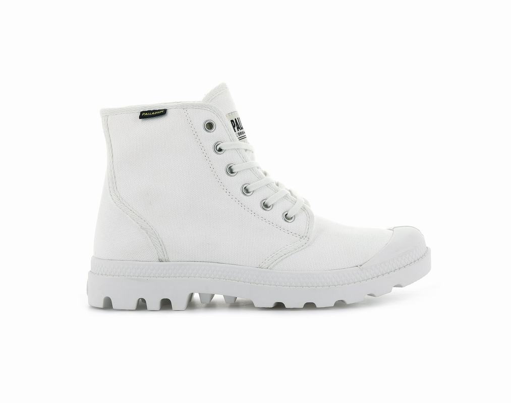 Palladium Pampa Hi Originale Damen Stiefel Weiß ||875930-HVG||